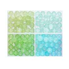 Approx. 1585/160pcs Round Beads Jewelry Making Kit, For DIY Crafts, Party Favors, Earrings, Bag Charms, Keychain Pendant Handmade Materials - Jewelry Making Kit - View 7