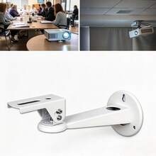 Projector Wall Mount Bracket & Home Security Camera Bracket, 360° Rotatable Projector Mount, Heavy Duty Metal Wall Mount - View 3