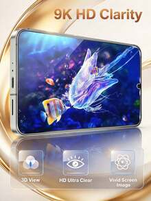 3pcs Tempered Glass Screen Protector, Anti-Fingerprint Waterproof Shockproof Phone Accessory, Case Friendly, Easy To Clean, Supports Screen Fingerprint Unlock, High Definition Display Edgeless Film - Clear - View 7