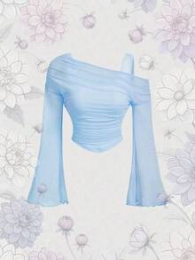 Women Blouses & Shirts - Purple Lilac - View 6