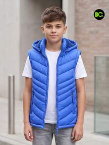 Big City Tween Boys Extended Size Tanks - Royal Blue - View 1