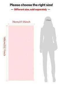 波希米亞風純棉浴巾 70*140cm | 吸水快乾 親膚柔軟 多用途毯/沙發披毯 - 彩色 - 查看 4