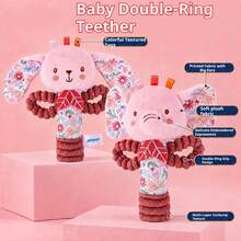 New Pink Baby Multifunctional Grasping Ball Rattle Toy, Educational Early Learning And Hands-On Ability Development - Multicolor - View 5