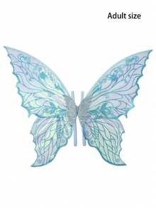 1pc Gold Foil Butterfly Fairy Wings, Suitable For Cosplay, Festival Parties, Ball Performances, An Ideal Halloween Gift - Multicolor - View 20