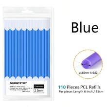 DORMYETIC 2.5mm PCL 3D Pen Refill, Low Temperature 3D Pen Filament, Only Compatible With 3Doodler Start & Start+, Multiple Colors Pre-Cut Segments - View 13