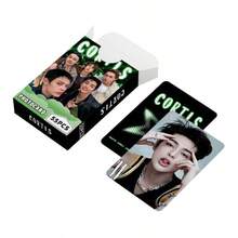 55pcs COR TIS First Album GREENGREEN Star KP OP Merchandise LOMO Photocards, 1-Inch Photo Stickers LOMO Cards, Double-Sided Photocards, Boxed Collection Cards Photo Cards / Greeting Cards / Bookmarks, Themed LOMO Card Sticker Set, Essential Fan Support Collection - K-cOR019 - View 10
