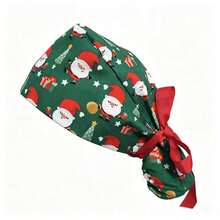 Christmas Women's Work Hat, Adjustable, Cute Print, Lightweight & Breathable - Adjustable - View 16