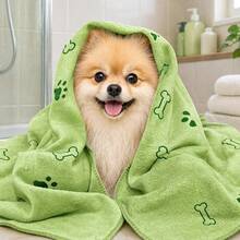 2pcs/1pc Handuk Anjing Besar untuk Pengeringan, Handuk Perawatan Hewan Peliharaan 20 x 40 Inci | Handuk Mandi Hewan Peliharaan Cepat Kering, Handuk Mikrofiber Lembut dan Menyerap Berwarna-warni, Untuk Anjing Kecil - MultiWarna - View 6
