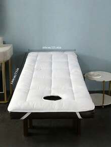 1pc Soft Thickened SPA Massage Bed Mat And Face Support Frame Set, Comfortable Face Mask With Hole - Multicolor - View 8