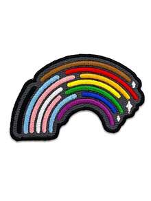 1pc/2pcs/3pcs/5pcs/6pcs/7pcs Inclusive Rainbow Pride Patch - Multicolor - View 10