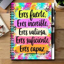 1 Set Inspirational Bible Verse 2D Cover Spiral Coil Notebook With Pen, Suitable For Work, Study, Daily Planning And Journaling, Thoughtful Gift Choice For Graduation, Birthday And Other Occasions, Perfect For Note-Taking Or As A Gift - One Book (50 Pages, 100 Pages) - View 11