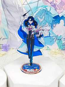 Alien Stage ALNST Circus Theme Acrylic Standee, Anime Character Desktop Stand, Tabletop Display Ornament, Collectible Gift For Anime Fans - Multicolor - View 14