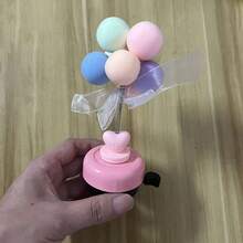 1pc New Creative Colorful Swinging Balloon Bicycle Bell, Mountain Bike Horn, Super Loud Hot-Selling Small Bell, Balance Bike, Scooter, Bicycle Decoration Bell Accessory - Multicolor - View 7