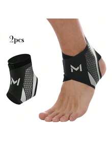 ZKBBO Unisex Ankle Compression Sleeve, Suitable For Daily Sports, Fitness, Weightlifting, Yoga, Pilates, Camping, Hiking, Basketball And Other Occasions - Multicolor - View 34