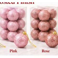 12PCS Christmas Ornament Balls 5cm Tree Hanging Decorations - Random - View 64