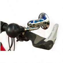 1pc Bicycle Horn Snail Horn Mountain Bike Bell Air Horn, Retro Bicycle Horn, Perfect Cycling Gift - Multicolor - View 4