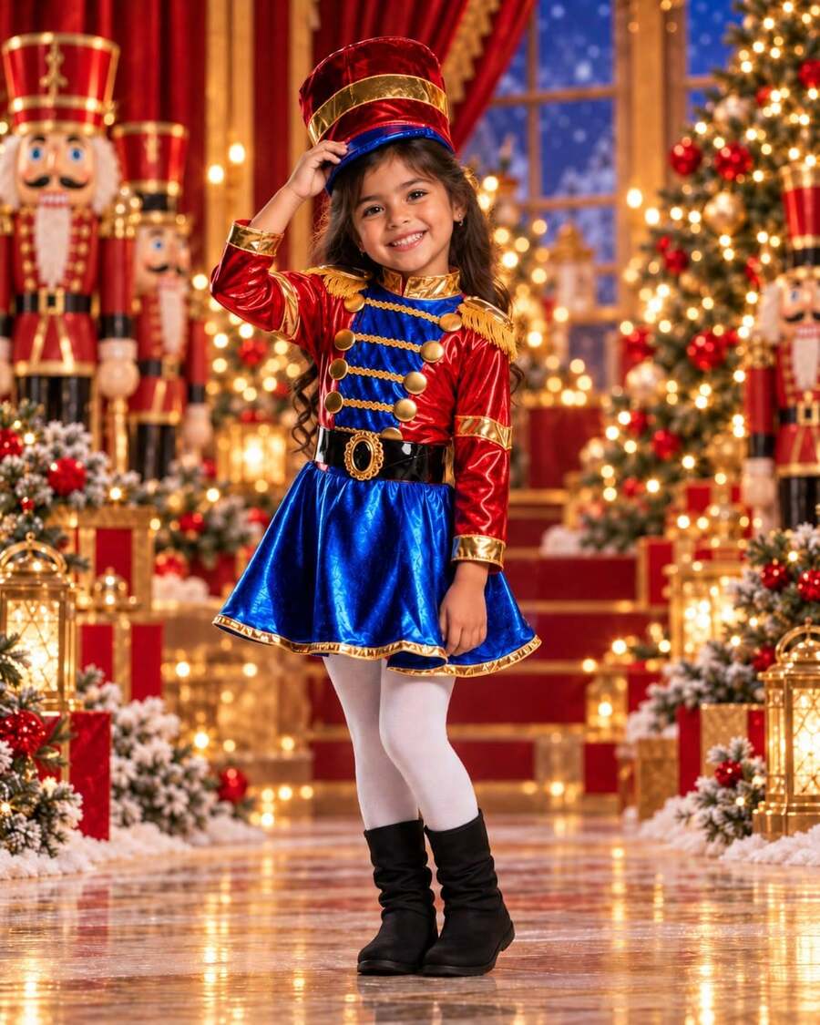 Tween Girls Costumes - Red - View 1
