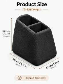 1. Organizer Remote Control – Hitam, Tempat Penyimpanan Remote TV Multi-Kompartemen, Organizer Meja Bertingkat; Cocok untuk Meja Kopi dan Meja Samping Tempat Tidur; Kotak Penyimpanan Pengontrol Media yang Mudah Diakses - Beragam gaya dan warna - View 3