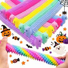 1/6/12/24/48pcs Stretchy Rope Toys, Alpaca Texture Stretchable Fidget Toys, Suitable For Children & Adults To Relieve Stress, Party Favors, Valentine's Day Gifts, Random Colors - Multicolor - View 1