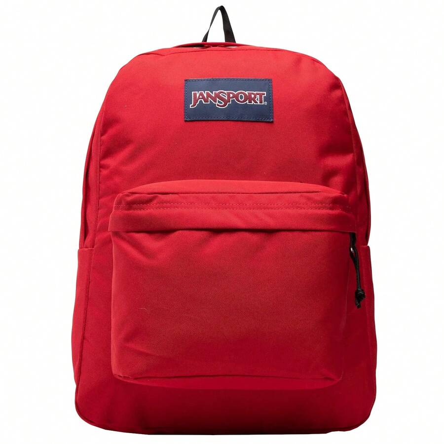 JanSport Superbreak Backpack EK0A5BAGN58 Unisex, Red Backpack - Red - View 1