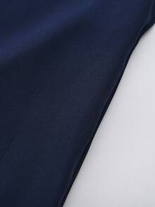 New Muslim Men's Short Sleeve Embroidered Moroccan Style Arabic Robe, Suitable For Daily Wear And Gift Giving - Royal Blue - View 8