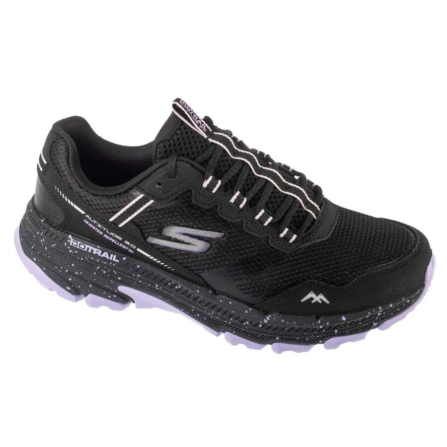Skechers Go Run Trail Altitude 2.0 - Ravine 129525-BKLV Women, Black Running Shoes - black 2 - View 1