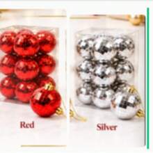 12PCS Christmas Ornament Balls 5cm Tree Hanging Decorations - Random - View 55