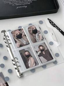 1 cuốn album thẻ A5 họa tiết chấm bi đen nguyên bản, sách dán ảnh với các trang PVC có thể tháo rời, giá đỡ thẻ hình sao, sổ ghi chép, album thẻ, sổ lập kế hoạch, lưu trữ thẻ, bộ sưu tập fan, dành cho người yêu lập kế hoạch, học sinh, lưu trữ hàng ngày, sưu tập thẻ, bảo quản ảnh, sắp xếp bàn làm việc, cắt dán DIY, quà sinh nhật, quà tốt nghiệp, quà Giáng Sinh, quà năm mới, bộ sưu tập sáng tạo, lưu trữ chống bụi, trang trí thu hút, hàng hot thị trường - A - Xem 7