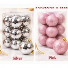 12PCS Christmas Ornament Balls 5cm Tree Hanging Decorations - Random - View 37