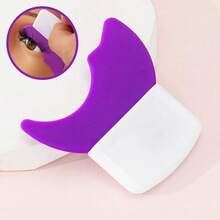 1pc Silicone Eye Makeup Auxiliary Tool - Multi-Functional Mascara/Eyeshadow/Eyeliner, Reusable, Suitable For Beginners' Eye Makeup - Multicolor - View 10