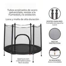 Kids Trampolines - Blue - View 2