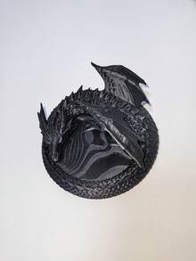 3D Printed Dragon Shape Jewelry Tray, 1pc, Gothic Style Decorative Tray, Multi-Functional Storage Box, Men's Study Desk Decor Jewelry Box, Perfect Gift For Halloween, Christmas, Thanksgiving And Other Major Holidays - Multicolor - View 9
