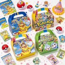 1set/12pcs Anime Printed Gift Box Set, Paper Candy Box, Theme Party Supplies, Thick Cardboard Gift Storage Box With Handle, Multiple Character Designs, Suitable For Anime Theme Party, Holiday Celebration, Theme Dinner, Used For Packaging Snacks, Small Souvenirs, Enhance Party Atmosphere, Desktop Decoration And Gift Packaging Dual Use, Holiday Event Gift Packaging Container - Multicolor - View 4