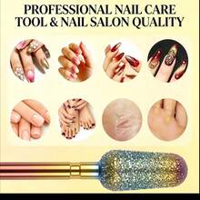 1pc Nail Drill Bit, Professional Nail Drill, Used For Removing Cuticles, Nail Edges And Hangnails Pre-Treatment Tool, Professional Manicure Tool, 2.35mm Universal - Multicolor - View 9