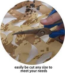 3X4m Camouflage Net Camo Netting Camping Shooting Hunt Sunshade Mesh Nets - 3*4m - View 10