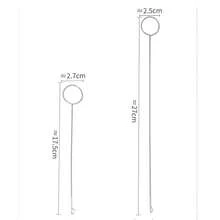 Pants Waistband Threading Tool, Elastic Band Threader For Sweatpants, Long Extended Rope Threader With Hook, Bead Stringing Needle, Steel Wire Fine Hook Needle, Tongue Hook Needle, Hand Tool For Threading Elastic, Lace, And Ribbon, Eyelet Threader, Clothing Elastic Banding Assistant - Silver - View 17