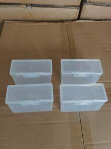 10pcs/8pcs/4pcs/2pcs/1pc Playing Card Box, Transparent Card Box, Storage Box, Can Hold Two Decks Of Playing Cards (No Cards Included), Christmas, Halloween, Thanksgiving Gifts, Holiday Gifts - Multicolor - View 9