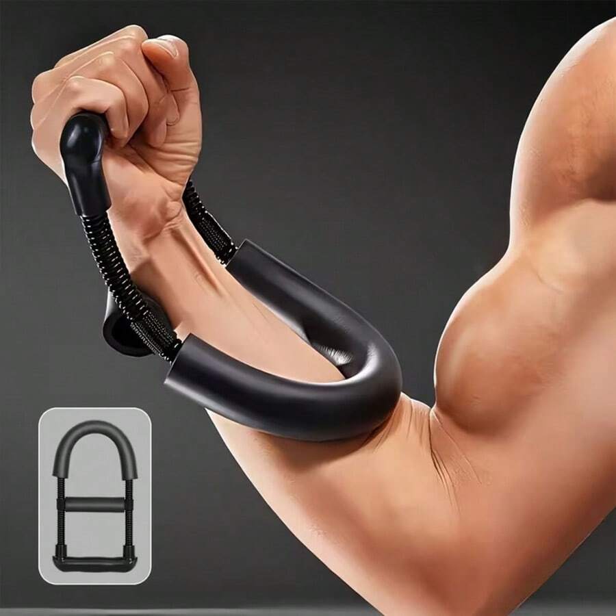 Arm Strength Trainer, Wrist Strength Trainer, With Adjustable Tension, For Improving Strength - Hand Exerciser, Arm Grip Strength Trainer, Home Gym Trainer, Suitable For Beginners And Professionals