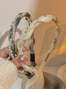 1pc Plastic Multi‑Clips Headband, Hollow Bangs Fixing Hair Hoop, Hair Styling Tool For Women Girls, Casual Daily All‑Season Hair Accessories - Multicolor - View 5