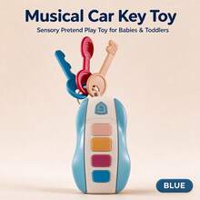 Simulated Car Key Musical Sound Toy For Infants, Early Education Toy For Boys And Girls - Multicolor - View 14