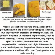 Tachimi 1pc New Giant Cheese Filled Squishy, Square Cheese Ball Squeeze Toy, Realistic Bread Texture, Slow Rebound TPR Shell, Super Stress Relief, Large Slow Rebound Squishy Toy - Multicolor - View 8