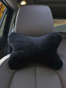 Car Headrest Plush Neck Pillow, Car Seat Neck Pillow, Car Interior Decoration - A - View 14