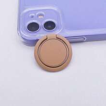 OUYUANSU Macaron Color Phone Ring Holder Stand, 360° Rotating Magnetic Car Phone Holder, Anti-Drop Phone Stand - Multicolor - View 11