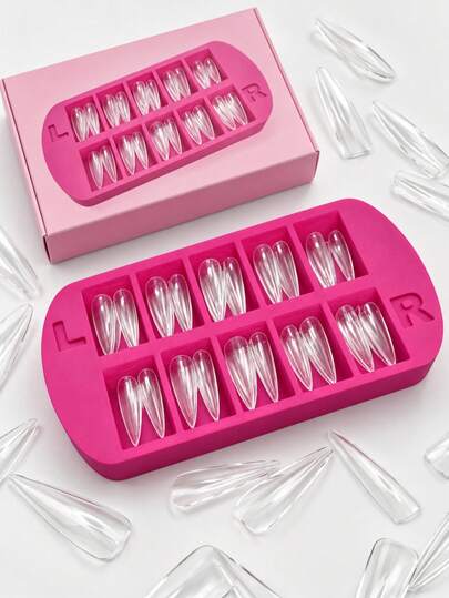 1 pieza Bandeja organizadora de puntas de arte de uñas, estante de almacenamiento de puntas de uñas, uso profesional de artista de uñas, adecuado para salón de uñas y exhibición de suministros de uñas en el hogar, organizador de almacenamiento de dormitorio, decoración de habitación de mujeres, organizador de almacenamiento de cosméticos, caja de almacenamiento de escritorio, contenedor de almacenamiento, organizador de escritorio, estética de decoración de habitación, decoración del hogar de otoño, decoración del hogar de Navidad, decoración del hogar y accesorios, decoración de oficina, decoración de cumpleaños de niña, hogar, estilo de decoración, decoración de cocina, decoraciones de Navidad 2026, artículos esenciales para apartamento