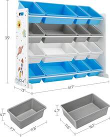 Toy Chests & Organizers - Multicolor - View 4