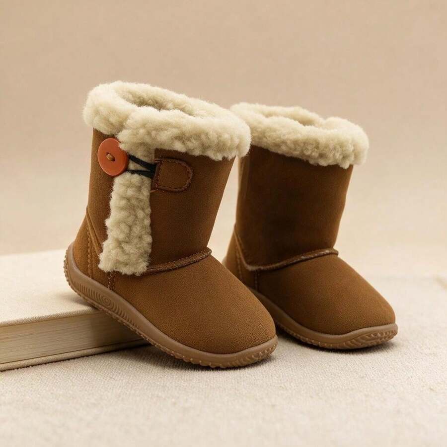 Kids Boots - Khaki - View 1