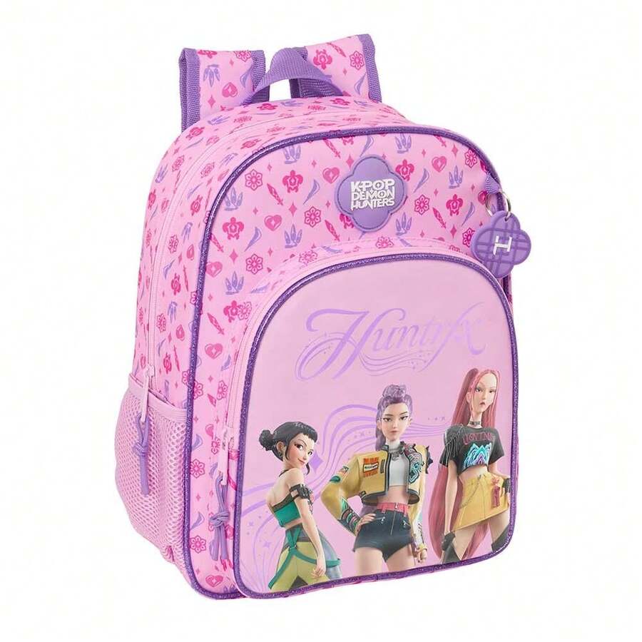 Safta KPop Demon Hunters K-Pop Demon Hunters Stage Children's Backpack, Main Compartment With Zipper, Adjustable Padded Shoulder Straps, Top Handle, Nursery And Early Years - Mochila Infantil - View 1