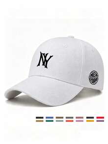 1pc Unisex Baseball Cap, Casual Letter Baseball Cap, Suitable For Spring And Autumn, Daily Wear, Travel, Hiking, Climbing, Skiing - Multicolor - View 8