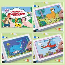 Children's Coloring Pen Drawings, 2-3-6 Year Old Baby Graffiti Books, Coloring Books, Kindergarten Enlightenment Painting Books - Multicolor - View 10