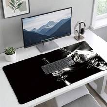 Samurai Dual Sword Extra Long Mouse Pad For Gaming Office Home Art Design Gift For Friends Family Rubber Base PC Laptop Study Desk Mat Multiple Sizes Computer Keyboard Pad Non Slip Durable - View 6